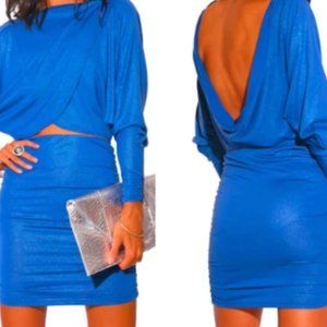 Blue Party Dress